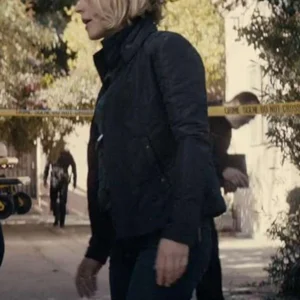 True Detective Rachel McAdams Black Quilted Jacket