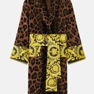 Versace Barocco Robe Front Look