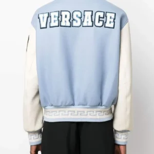 Versace Blue Varsity Jacket