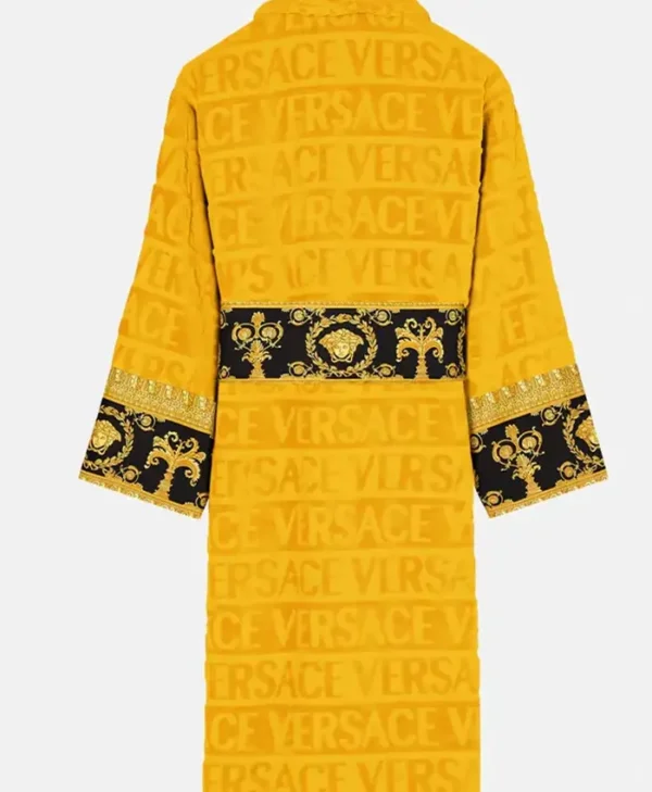 Yellow Versace Robe - Buy Luxury Bathrobes Online Now