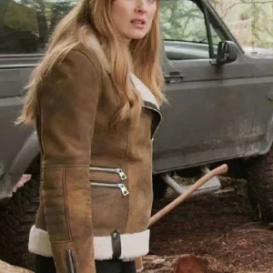 Virgin River Alexandra Breckenridge Leather Jacket