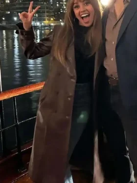 Wild Cards 2024 Max Mitchell Leather Trench Coat