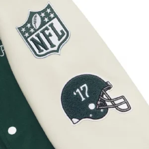 OVO x NFL Midnight Green Philadelphia Eagles Jacket