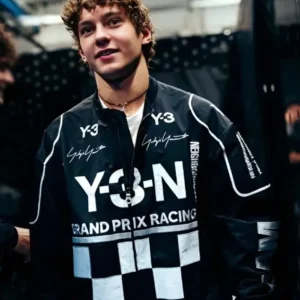 Yohji Yamamoto Y3-N Grand Prix Racing Jacket Front Look