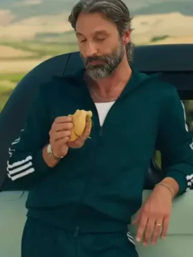 You Me and Tuscany Marco Calvani Track Jacket Front Look