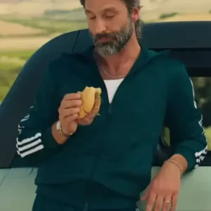 You Me and Tuscany Marco Calvani Track Jacket Front Look