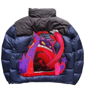 gengar vmax pokemon north face jacket