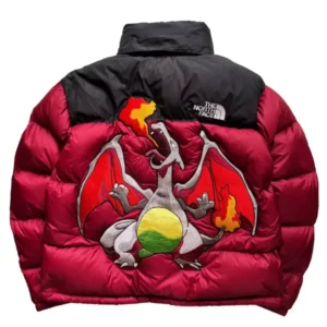 north face pokemon jacket charizard