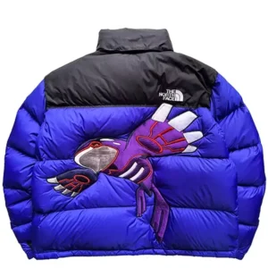 shining kyogre north face jacket mens
