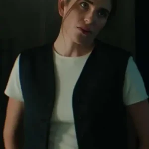 56 Days Karla Souza Black Vest