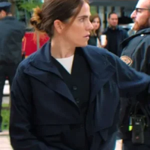 56 Days Karla Souza Blue Jacket