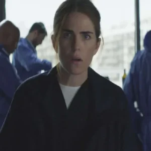 56 Days Karla Souza Blue Jacket