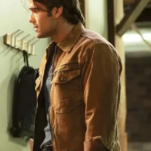 9-1-1 Nashville Hunter McVey Brown Jacket