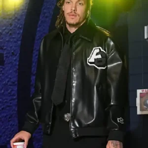 Aaron Gordon Black Varsity Jacket