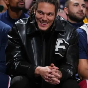 Aaron Gordon Black Varsity Jacket