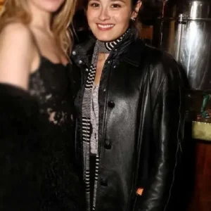 After Party Chase Sui Leather Jacket