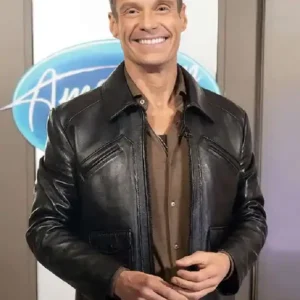 American Idol Ryan Seacrest Leather Jacket