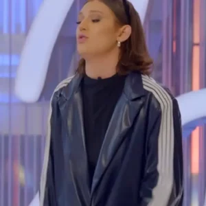 American Idol S24 Mary Jo Young Leather Blazer