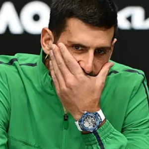 Australian Open Novak Djokovic Green Jacket