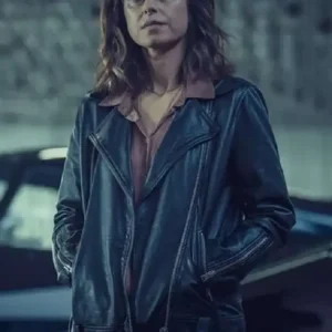 Betrayal S01 Zahra Ahmadi Black Leather Jacket