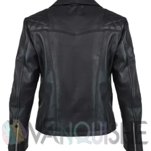 Boss Level Michelle Yeoh Black Leather Jacket