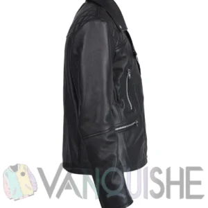 Boss Level Michelle Yeoh Black Leather Jacket