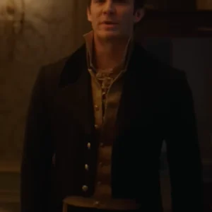 Bridgerton Luke Thompson Black Tailcoat