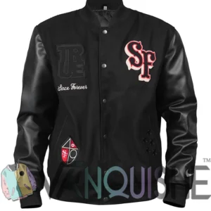 Buy Kendrick Bourne 49ers Varsity Jacket Front