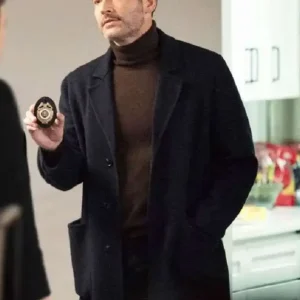 CIA Tom Ellis Trench Wool Coat
