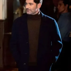 CIA Tom Ellis Trench Wool Coat