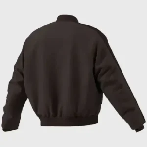 Chinese New Year Brown Bomber Jacket