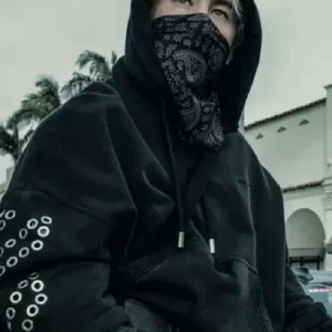 Crime 101 Barry Keoghan Black Hoodie