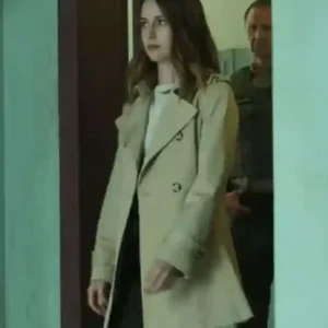 Cross S02 Alona Tal Beige Wool Coat