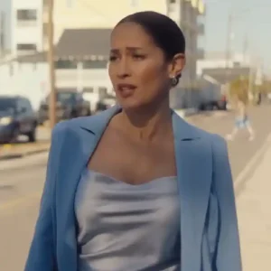 RJ Decker Jaina Lee Ortiz Light Blue Blazer