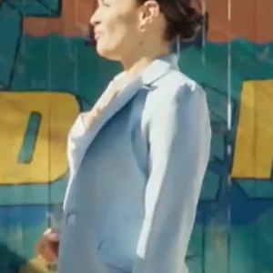 RJ Decker Jaina Lee Ortiz Light Blue Blazer