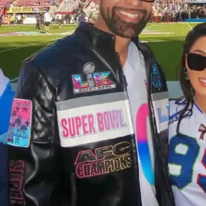 Dhar Mann Super Bowl LX Moto Jacket