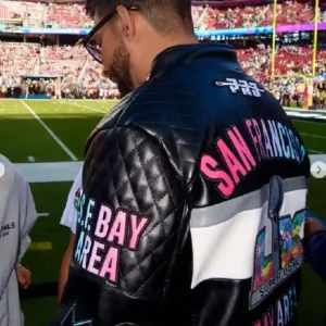 Alternative view of Dhar Mann Super Bowl LX Moto Jacket