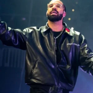 Drake Amici Violente Leather Jacket