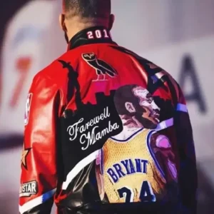 Drake Farewell Mamba Leather Jacket