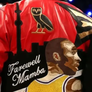 Drake Farewell Mamba Leather Jacket