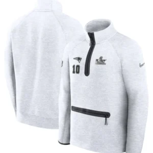 Drake Maye Super Bowl LX Nike Tech Fleece Sweatshirt