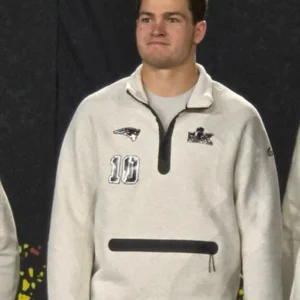 Drake Maye Super Bowl LX Nike Tech Fleece Sweatshirt