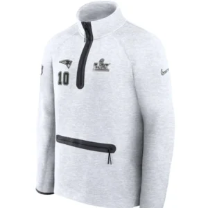 Drake Maye Super Bowl LX Nike Tech Fleece Sweatshirt