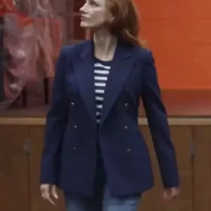 Dreams Jessica Chastain Blue Blazer