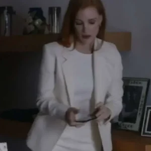 Dreams Jessica Chastain White Blazer