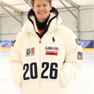 Evan Bates Team USA Flagbearer Jacket
