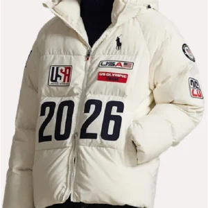 Evan Bates Team USA Flagbearer Jacket