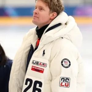 Evan Bates Team USA Flagbearer Jacket