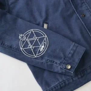 Fullmetal Alchemist Brotherhood Roy Mustang Trucker Jacket