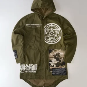 Fullmetal Alchemist Patchwork Parkas
